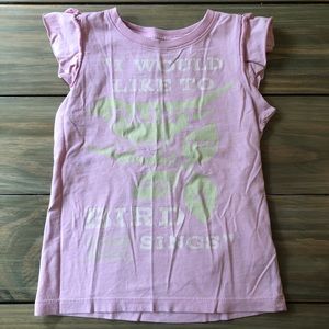 Peek Monet shirt size 4/5 years